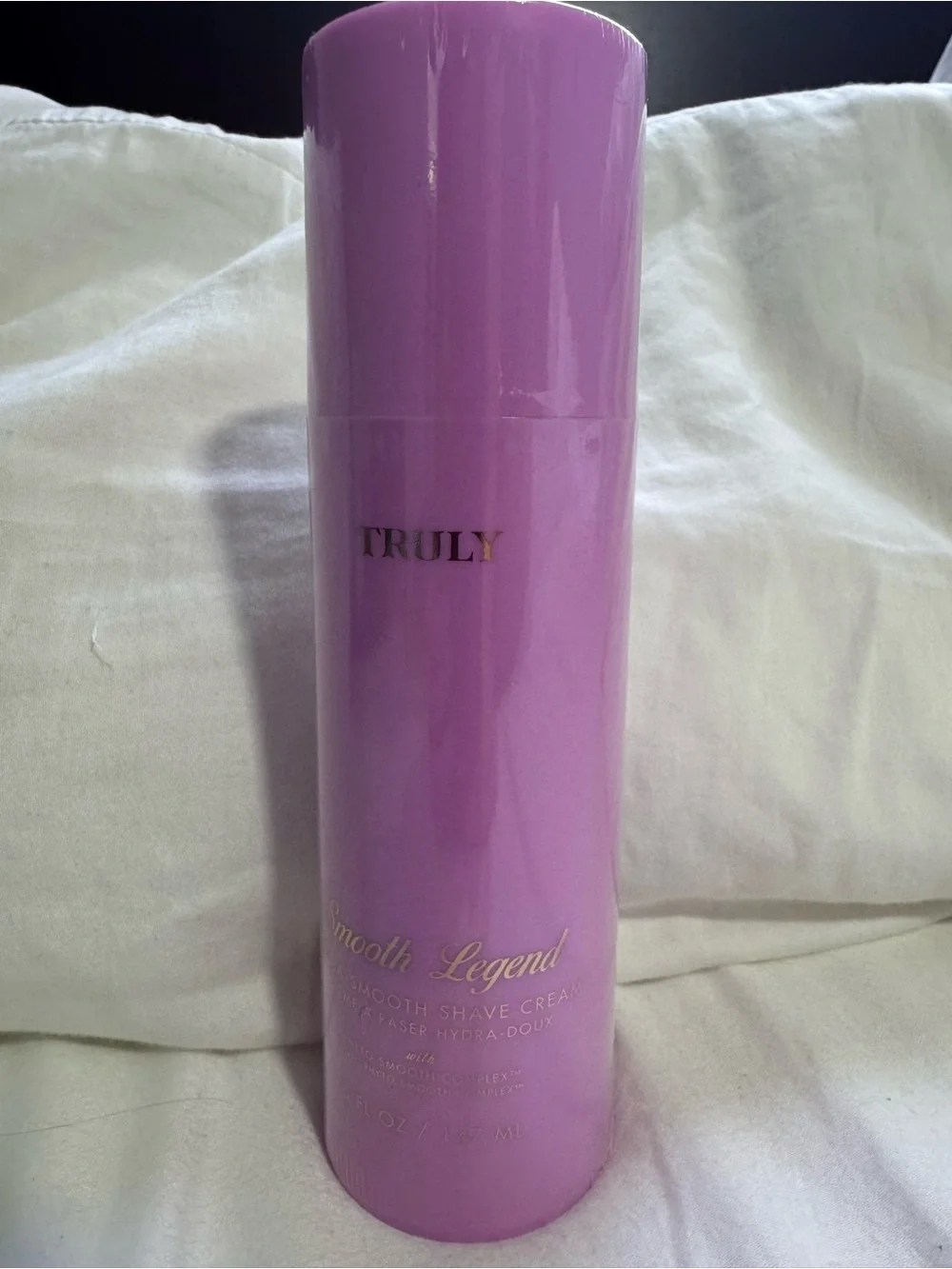 TRULY smooth legend shave cream